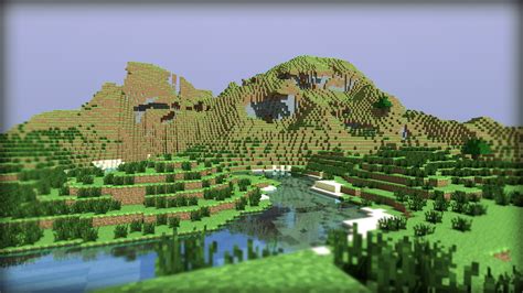 Share the best gifs now >>>. Water mountains Minecraft cinema 4d wallpaper | 1920x1080 | 60014 | WallpaperUP