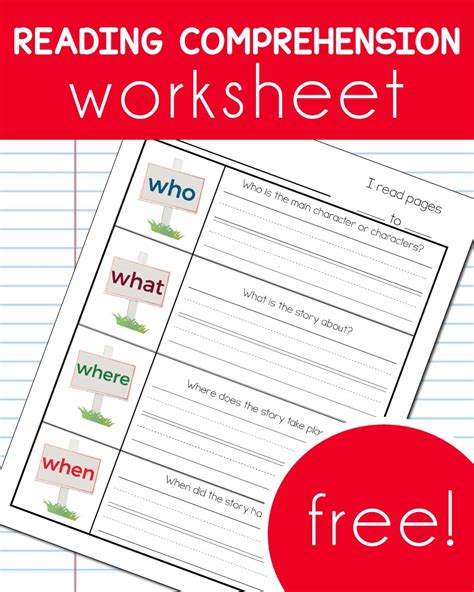 Homeschooling resources by grade level. FREE Reading Comprehension Worksheet | Free Homeschool Deals