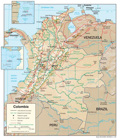 Lonely planet photos and videos. Colombia Map
