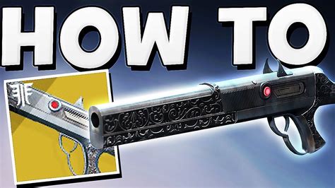 Destiny 2 How To Get Chaperone Exotic Shotgun Full Quest Guide Youtube