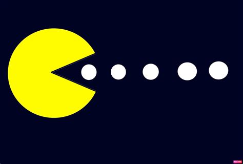 Pac Man Eating Dots By Artistdude337 On Deviantart
