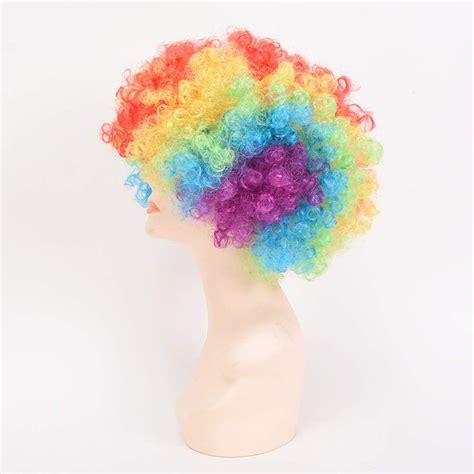Animexd Curly Hair Wig Fans 2 Pcs Amazing Explosion Of