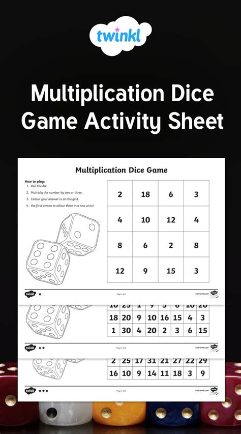 This Fun Dice Game Is Great For Reinforcing Multiplication In An