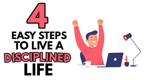4 Easy Steps To Live A Disciplined Life How To Build Self Discipline