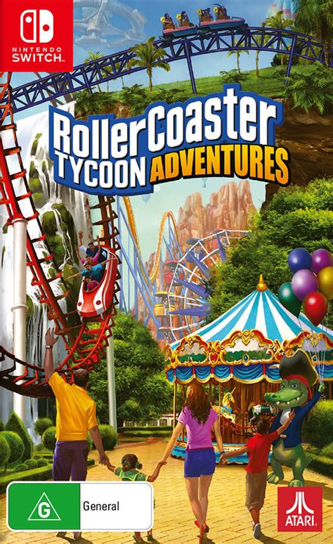 Rollercoaster Tycoon Adventures Deluxe Box Shot For Nintendo Switch