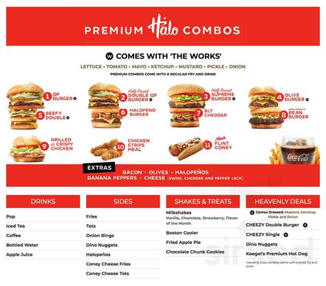 Get restaurant menus, locations, hours, phone numbers, driving directions and more. Halo Burger menu in Flint, Michigan, USA