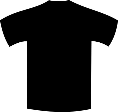 High Definition Plain Black T Shirt Template Front And Back 2014