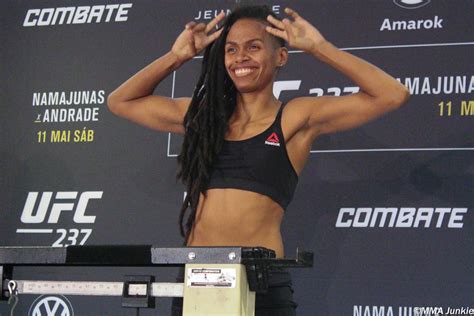 Luana Carolina Ufc Official Weigh Ins MMA Junkie