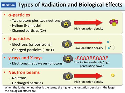 Types Of Radiation And Biological Effects Moe