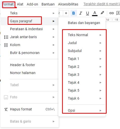 Generate Otomatis Daftar Isi Di Google Docs Documents