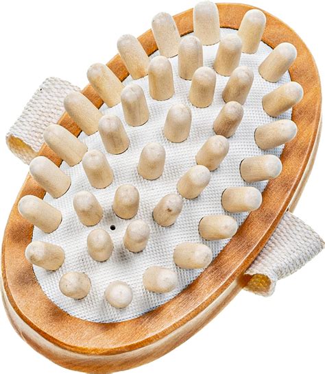 Palm Held Wood Anti Cellulite Massager
