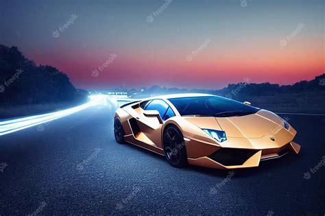 Premium Photo Bangkok Thailand 08082022 Lamborghini Luxury Super Car