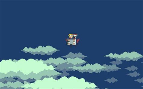 Cave Story Pixels Sky Quote Curly Brace Video Games