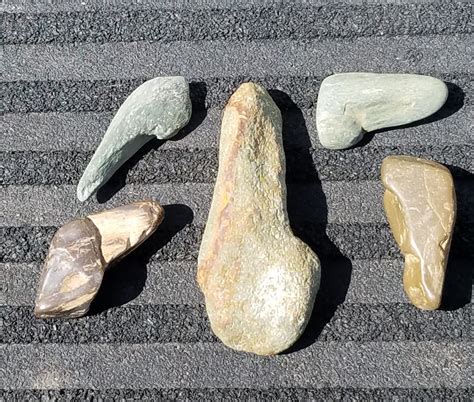 Several Variations Of A Early Paleo Tool Arrowheads Artifacts Indian