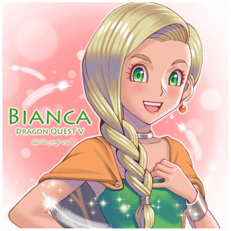 Bianca Dq5 Dragon Quest Dragon Quest V Highres 1girl Alternate Eye Color Blonde Hair
