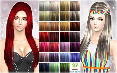 Sims 4 Hair Color Palette Heatascse