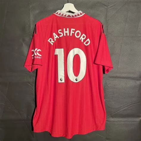 Manchester United Home Shirt 20222023 Authentic Player Issue Rashford