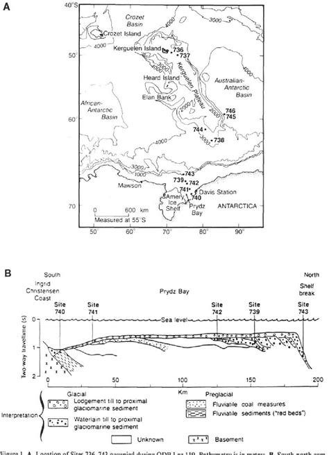 Figure 1 From Evidence For Late Eocene To Early Oligocene Antarctic