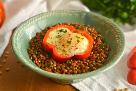 3.8 out of 5 star rating. Egg Cup Lentil Bowl {GF, Low Cal} - Skinny Fitalicious ...