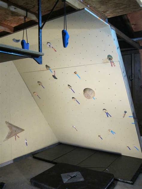 Just Completed My Own Garage Bouldering Wall Bouldering Wall Diy
