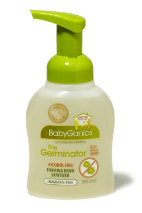 At this time the only approved active ingredients in a hand sanitizer are ethyl alcohol, isopropyl alcohol and benzalkonium chloride (bzk). 250 ml. Germinator - Household size, Alcohol Free Hand ...