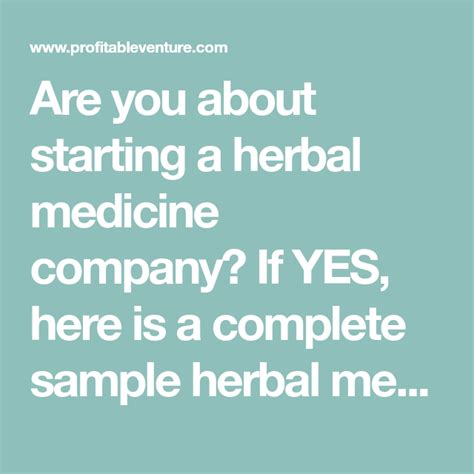 You need to decide whether you will be producing your beauty products yourself. A Sample Herbal Medicine Products Business Plan Template ...