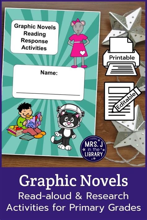 Graphic Novels Read Aloud Unit Activity Booklet And Lesson Plan