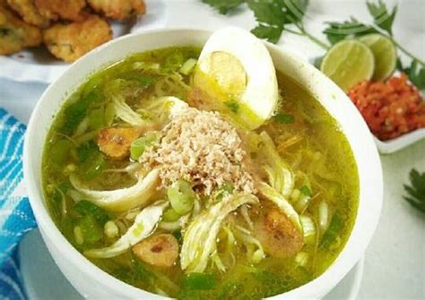 Resep Soto Ayam Lamongan Yang Sedap Resep Masakan Siskaeee