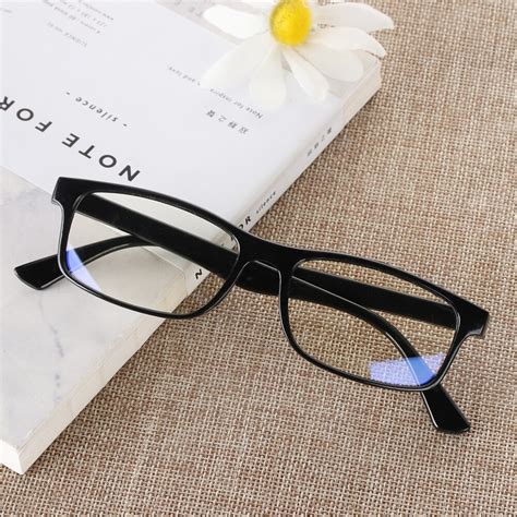 unisex anti blue rays glasses flat mirror reading gaming eyeglasses radiation protection fashion