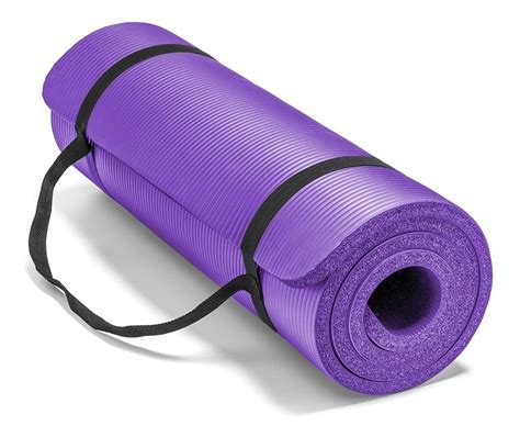 Tapete Para Yoga Super Grueso 10 Mm Correa Colores 47900 En