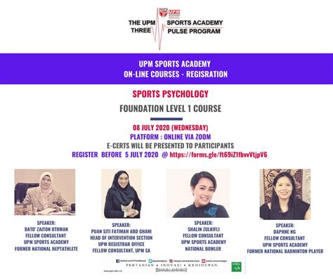 Review requirements for accredited malaysia masters in psychology degree programs. SERDANG, 08 Jul - Akademi Sukan, Universiti Putra Malaysia ...