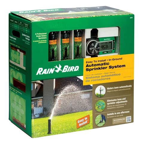 Rain Bird Easy To Install 16 Ft 24 Ft Automatic Sprinkler System At
