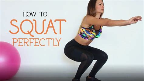 How To Do Proper Squat Sexy Butt Workout Technique Youtube