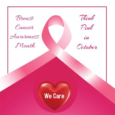 Breast Cancer Awareness October Month Template Postermywall