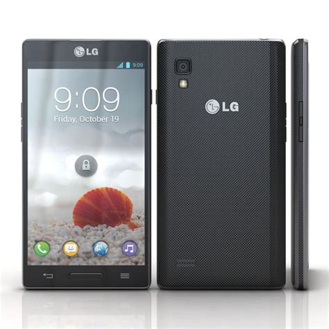 Lg Optimus L9 Black Wifi Dlna Android 4g Phone Unlocked Excellent