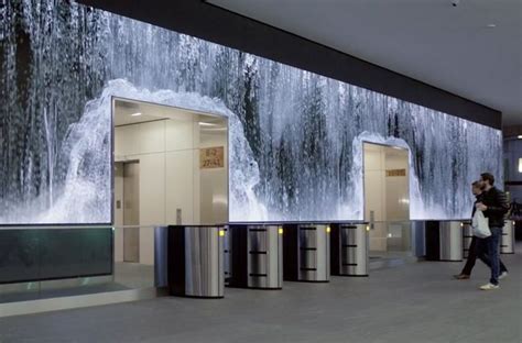 Check Out This Stunning 108 Feet Long Video Wall By Obscura Digital In