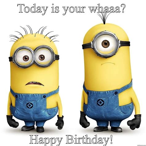 Minions Happy Birtgday Quickmeme