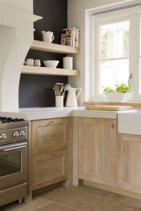 Picking the right oak kitchen cabinets design goes a long way in not just altering the total look of your while the kitchen itself look generally simple, the decorated cabinet adds a nice thin complexity to no, it is not a bad design. Bleached Oak Cabinets - loving this 2018 kitchen trend | Natural wood kitchen cabinets, Natural ...