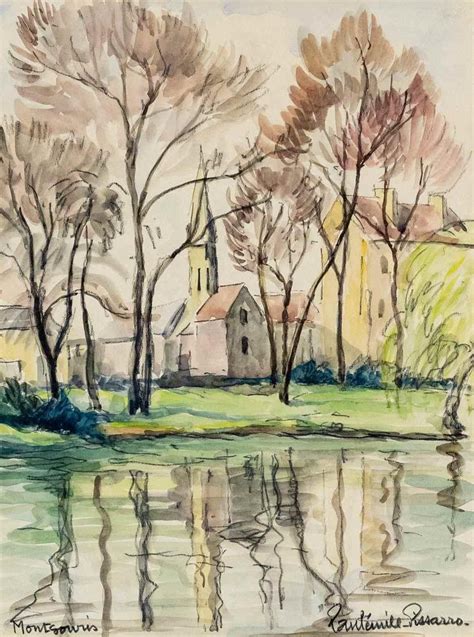 Paul Signac Saint Tropez Watercolor Drawing By Paul Signac