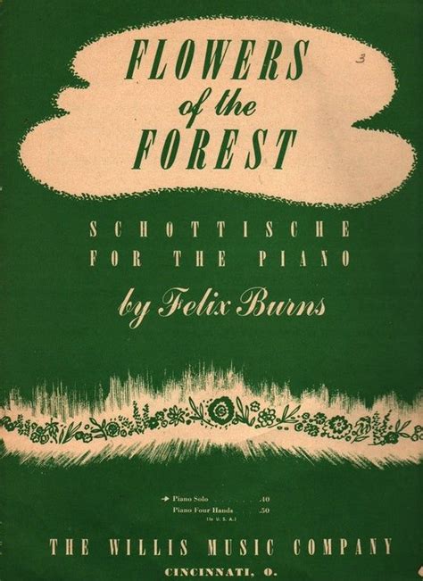 Andante, molto rubato (g minor) 73. Flowers of the Forest Schottische for the Piano Felix ...