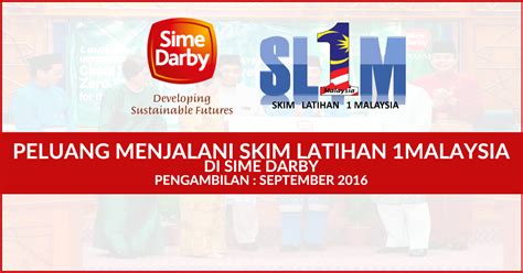 Skim latihan 1malaysia programme (engineering) 5. Skim Latihan 1malaysia Sime Darby Sept Intake | Personal ...