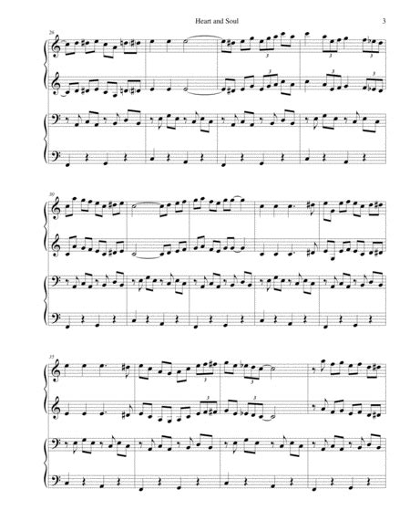 It had several sung versions that hit the charts between 1939 and 1961. Heart And Soul For Piano Duet Jazzy Arrangement Free Music Sheet - musicsheets.org