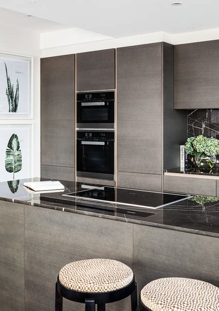 The Maple Building Penthouse Contemporary Kitchen London By