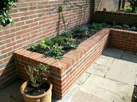 How To Build A Brick Garden Box Planter Box Ideas