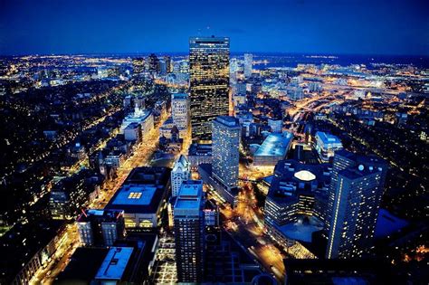 Panoramio Photo Of Downtown Boston At Night Downtown Boston