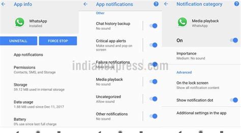 Whatsapp Beta On Android 80 Oreo Gets Notifications Channel Support
