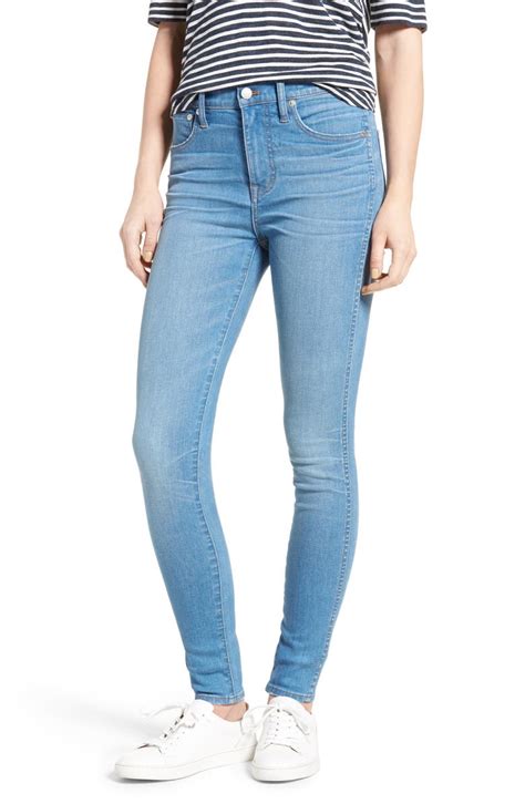 Madewell High Rise Skinny Jeans Hank Wash Nordstrom