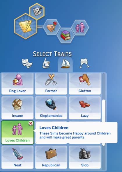 Sims 4 Trait Pack