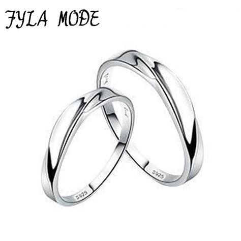 New Women And Men Wave Twist Couple Ring Intertwined Love 925 Sterling Silver Lover Ring