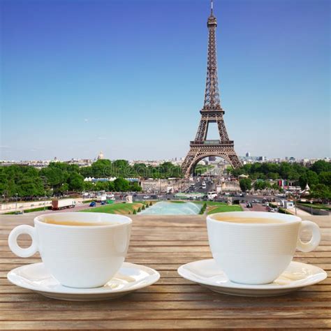 Cup Of Coffee In Paris Stock Photo Image Of Building 74409490